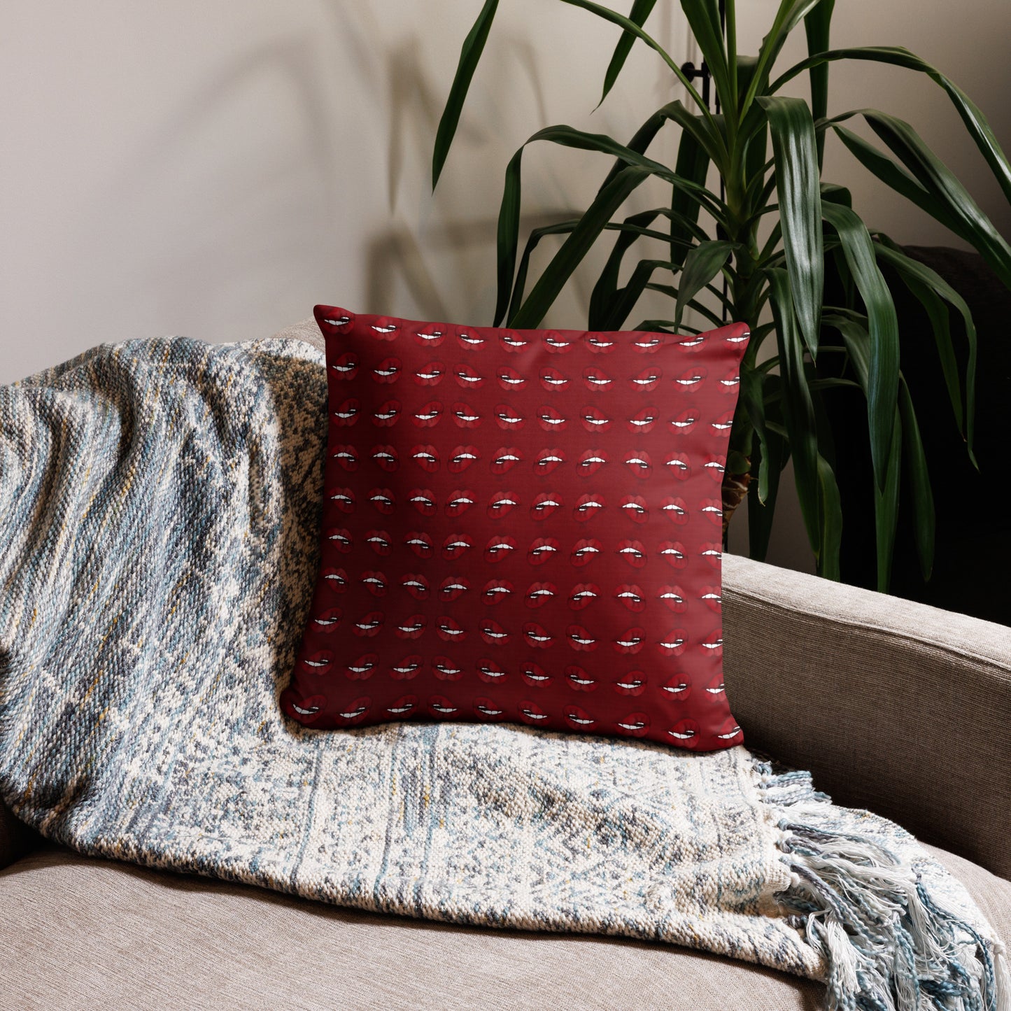 Just Lips Pillow Case