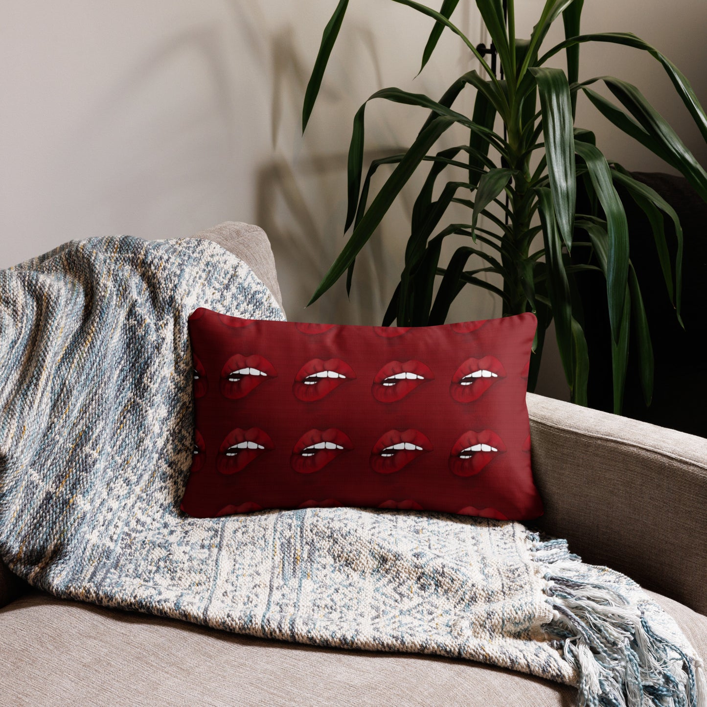 Just Lips Pillow Case