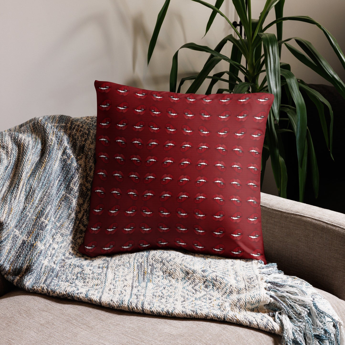 Just Lips Pillow Case
