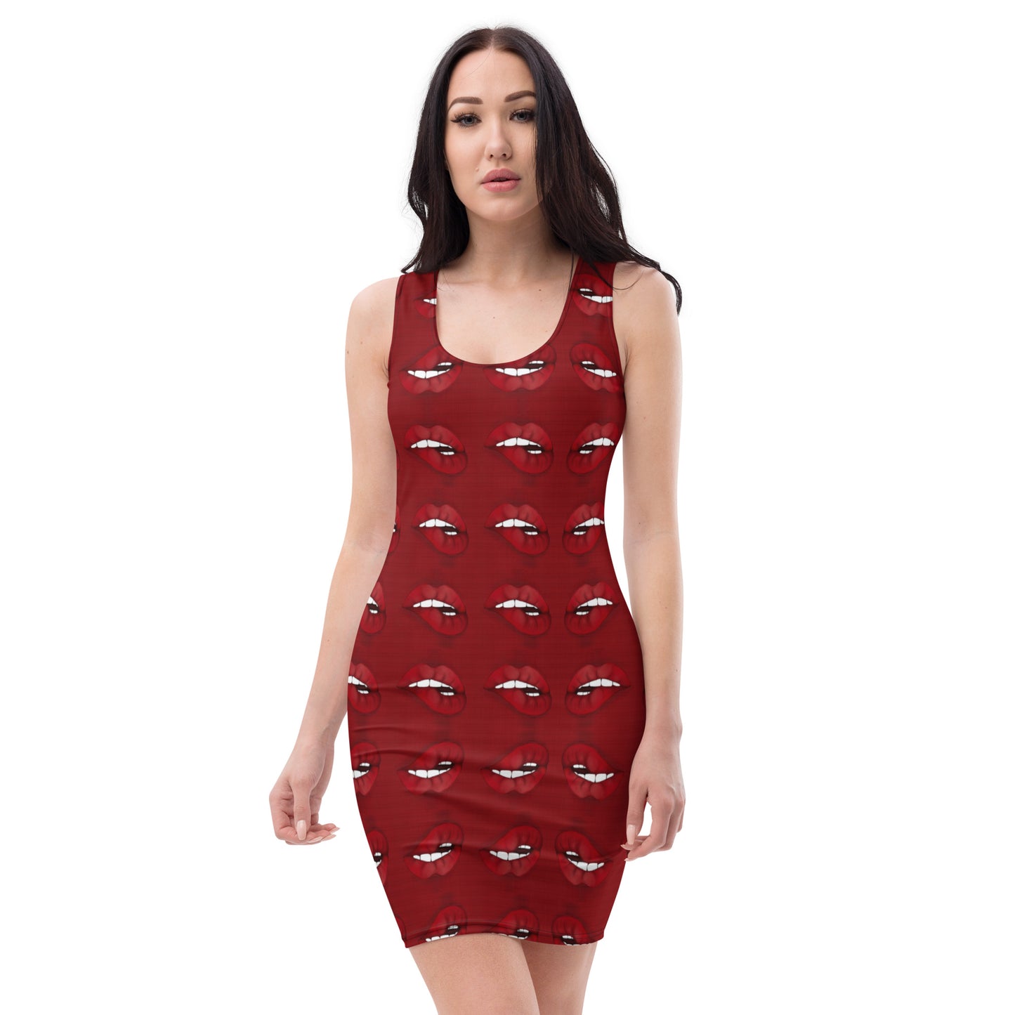Just Lips Sublimation Cut & Sew Dress
