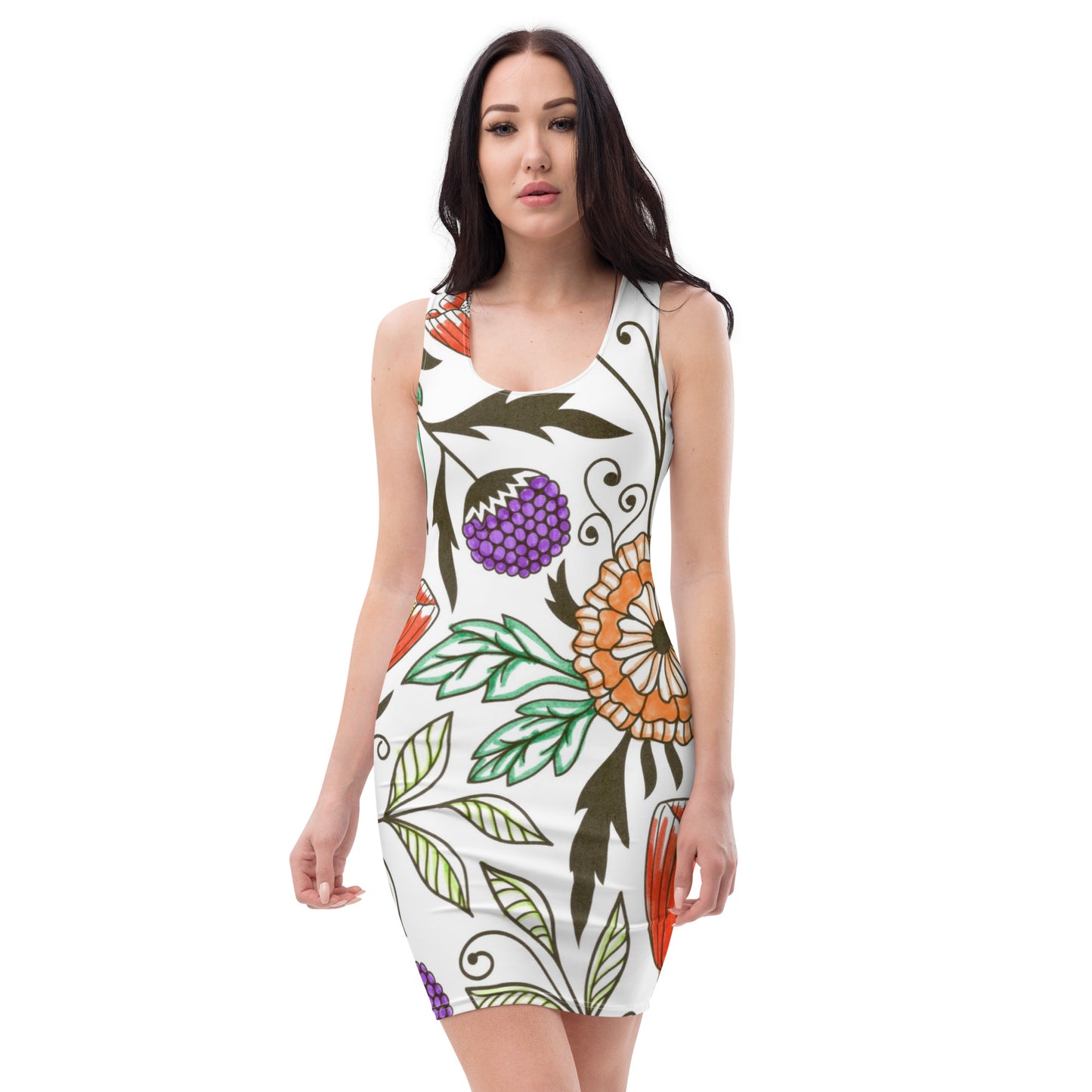 Autumns Garden Sublimation Cut & Sew Dress