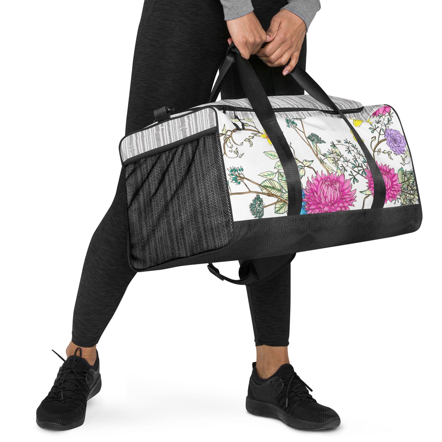 Georgian style garden 1 Duffle bag
