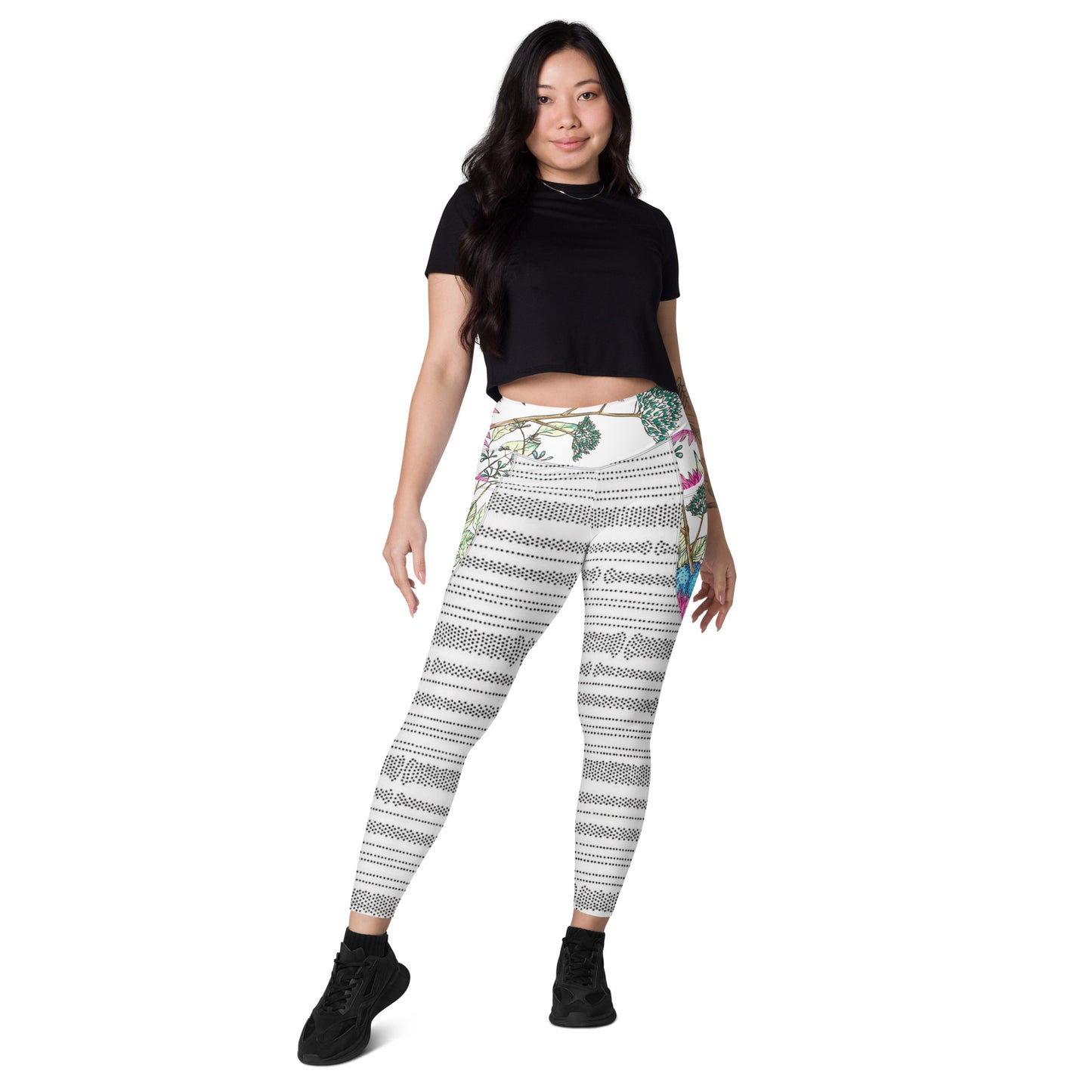 Georgian MixPrint Leggings with pockets