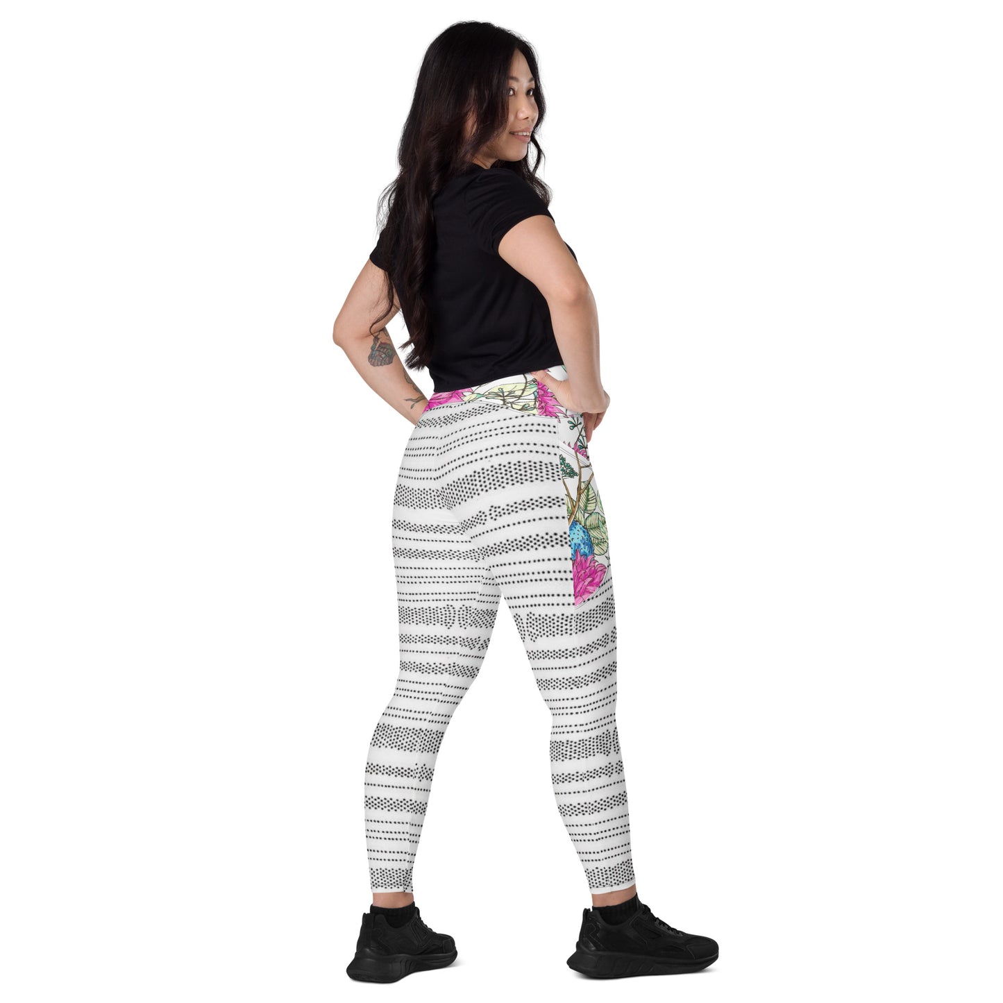Georgian MixPrint Leggings with pockets