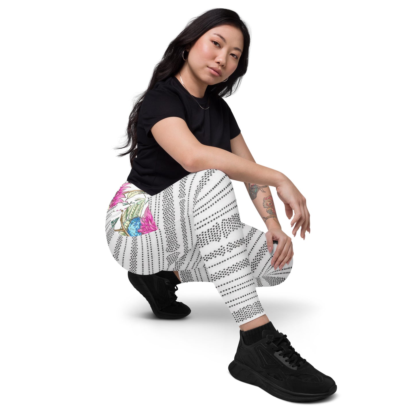 Georgian MixPrint Leggings with pockets