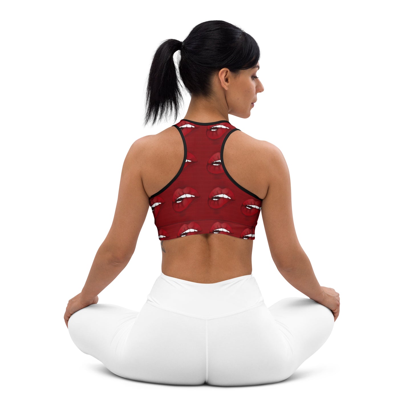 Just Lips Sports bra
