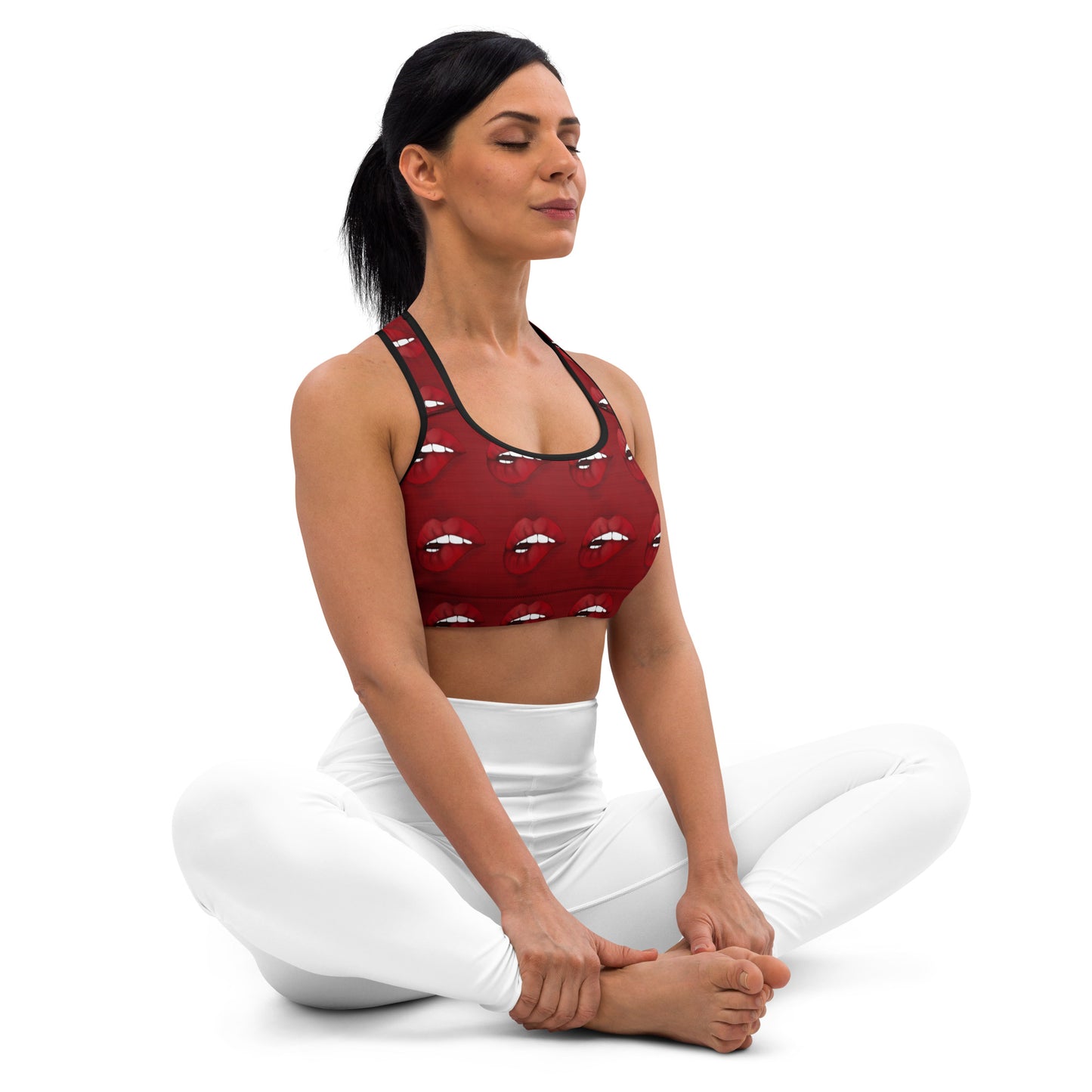 Just Lips Sports bra