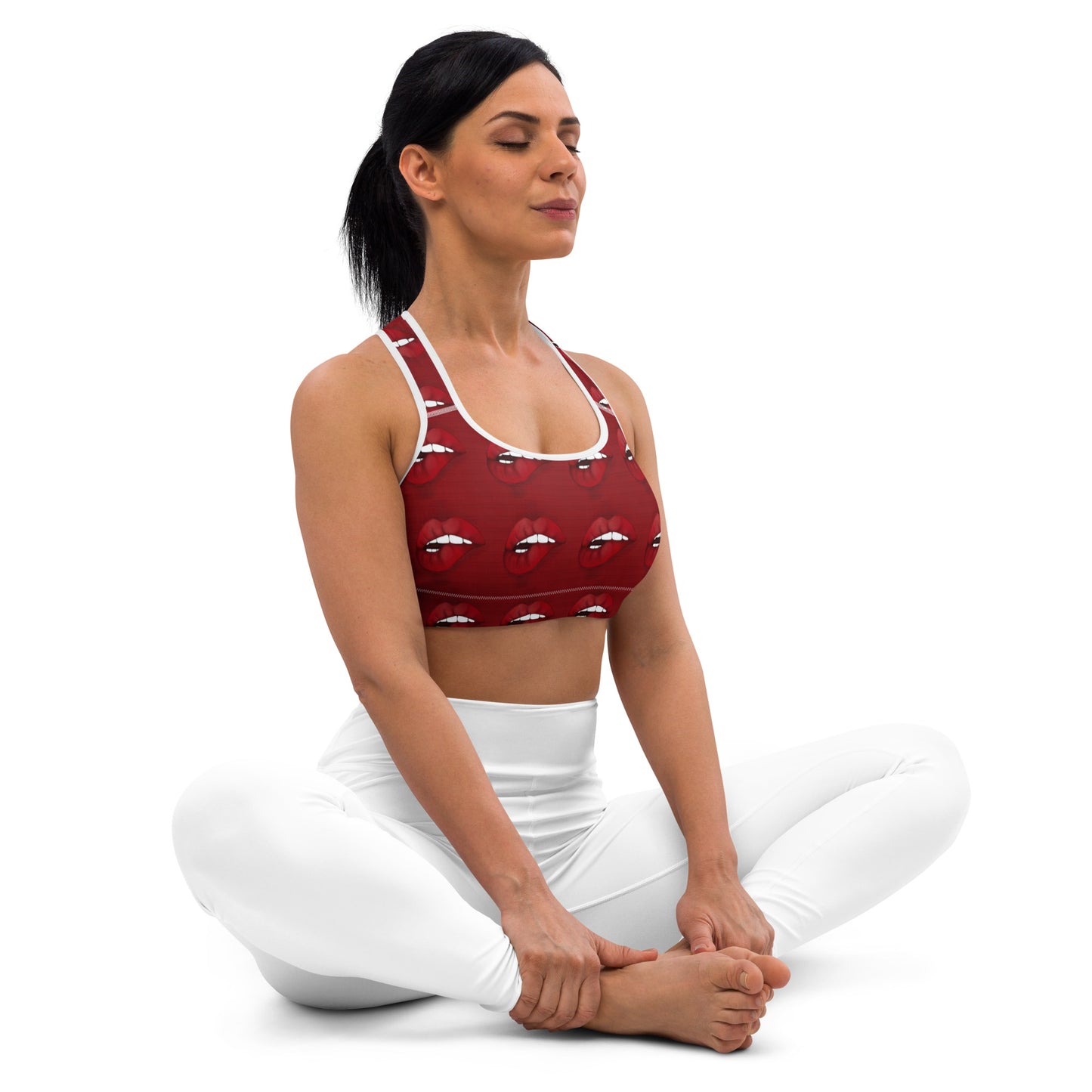 Just Lips Sports bra