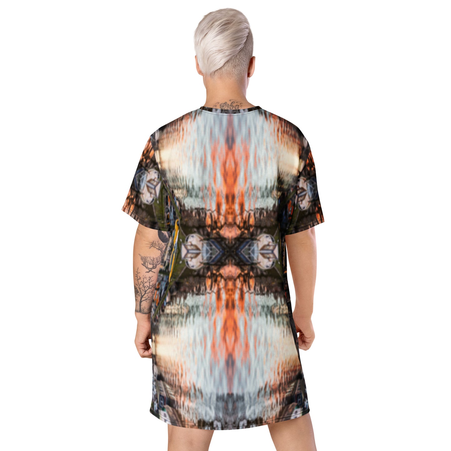 Amsterdam Pattern2 T-shirt dress