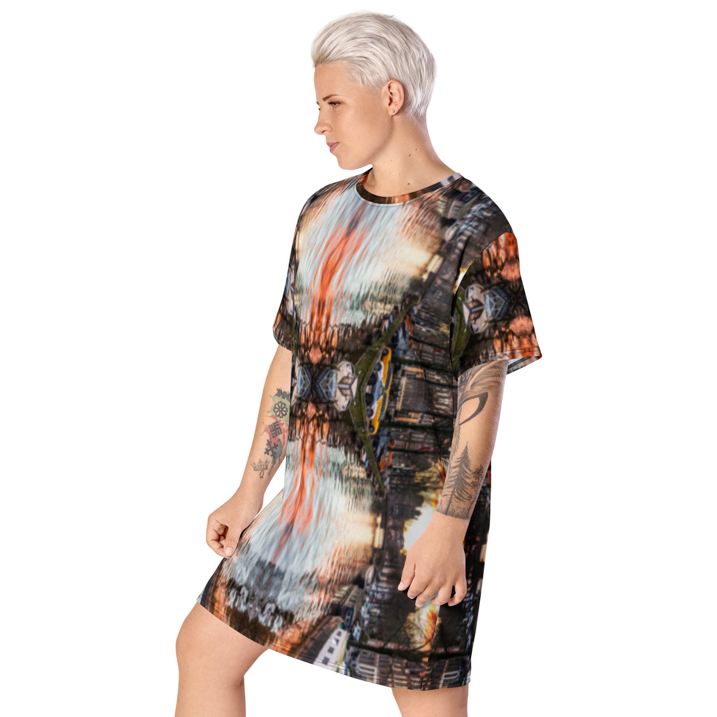 Amsterdam Pattern5 T-shirt dress