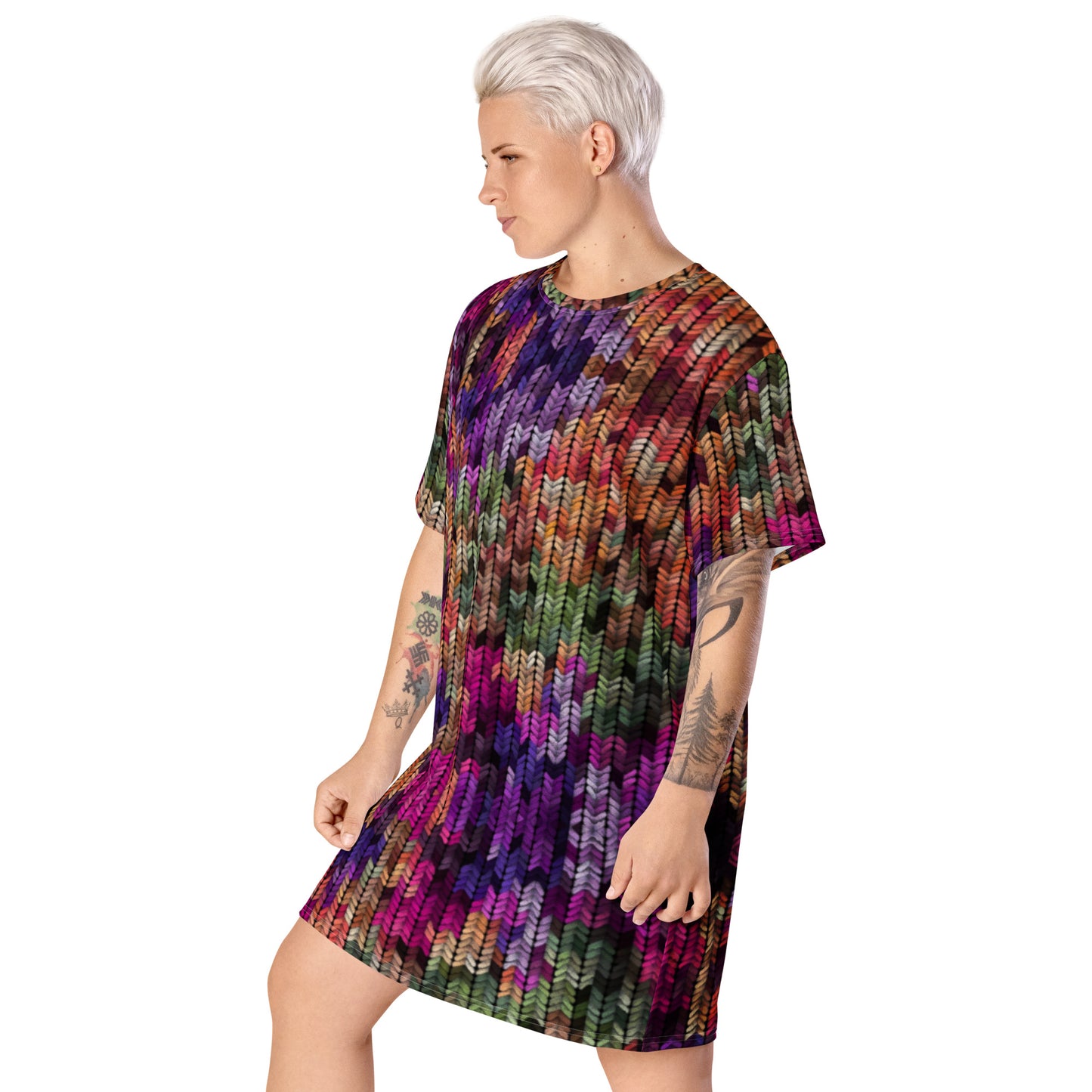 Knit n FullColor T-shirt dress