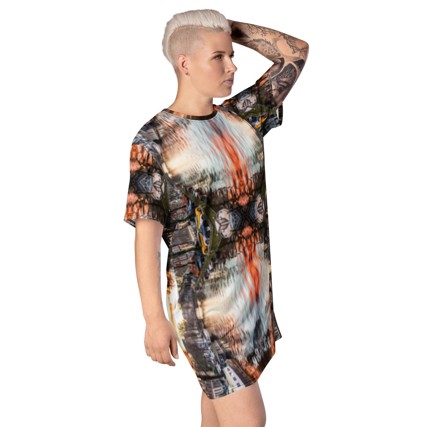 Amsterdam Pattern5 T-shirt dress