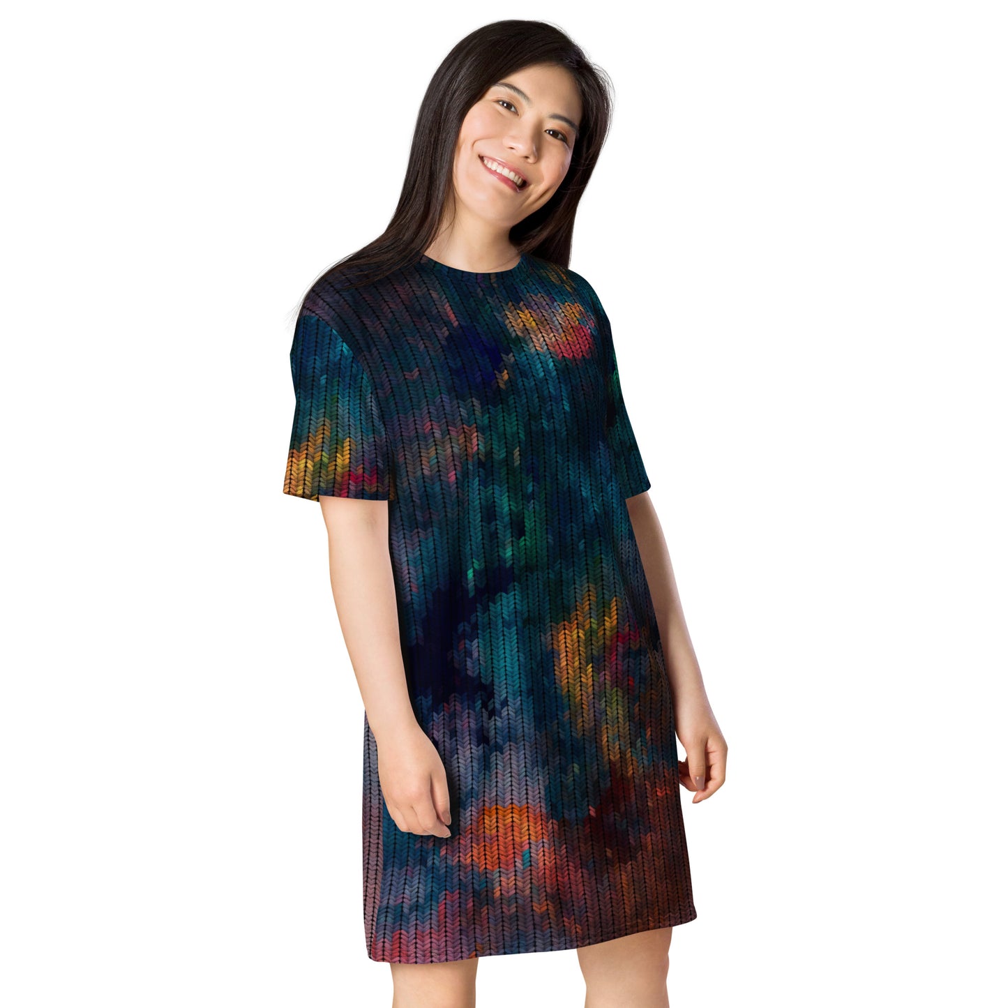 Full StarDance T-shirt dress