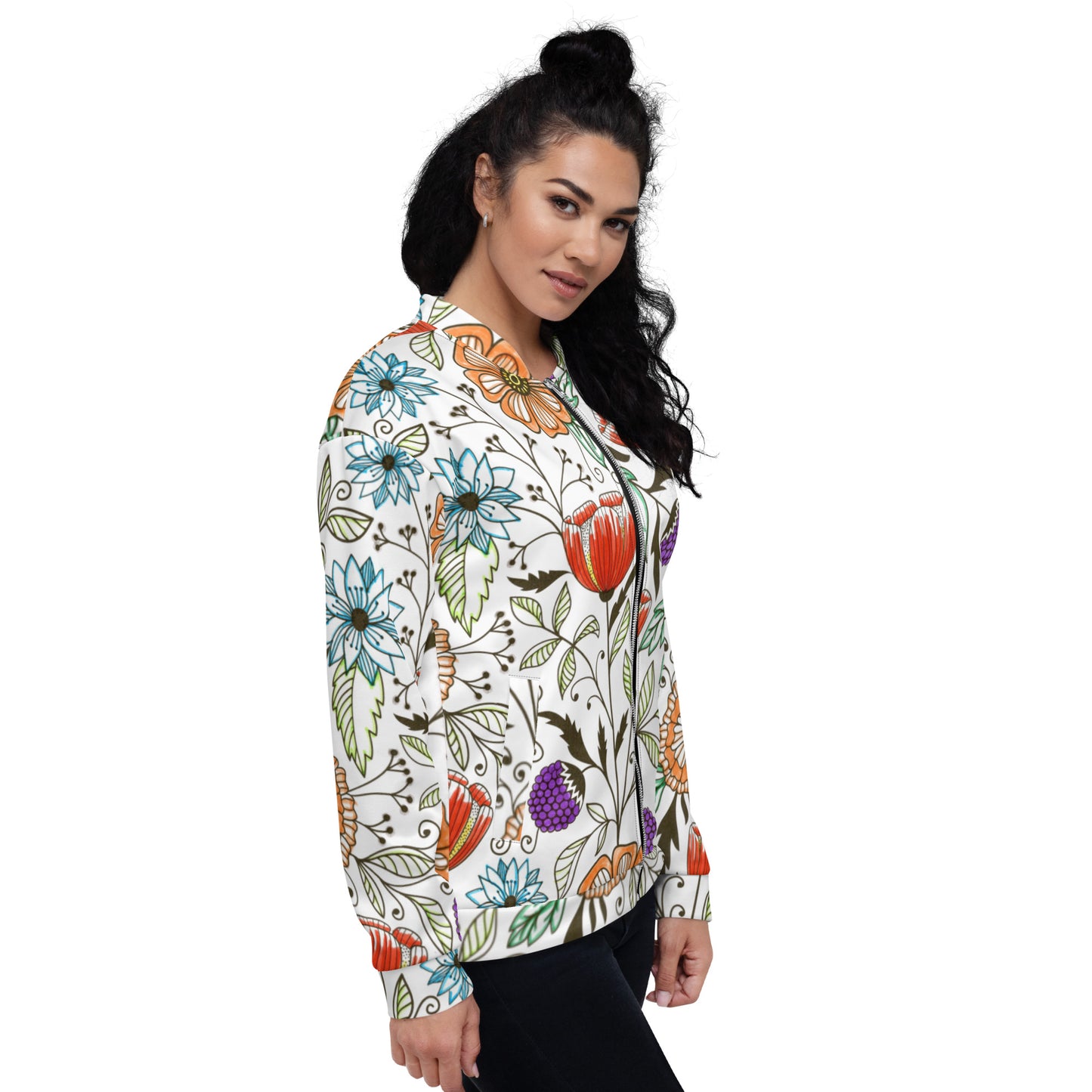 Autumns Garden Unisex Bomber Jacket
