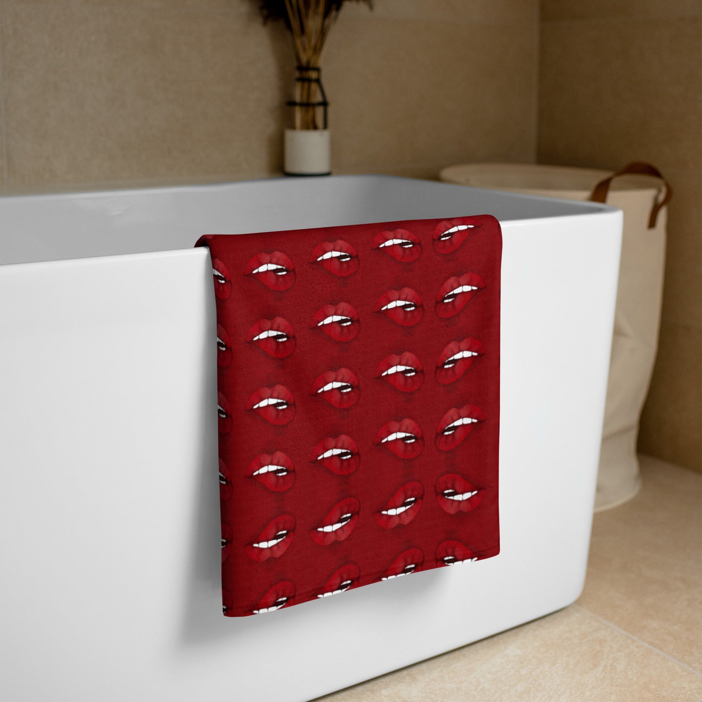 Just Lips Towel