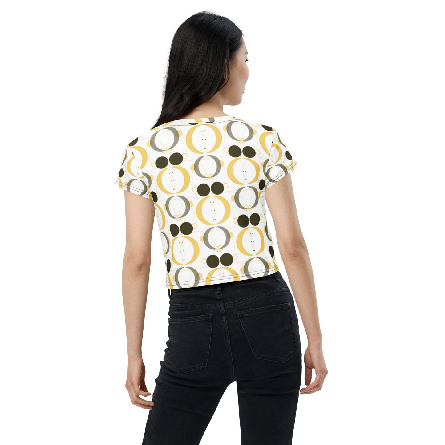 Its the 50s All-Over Print Crop Tee