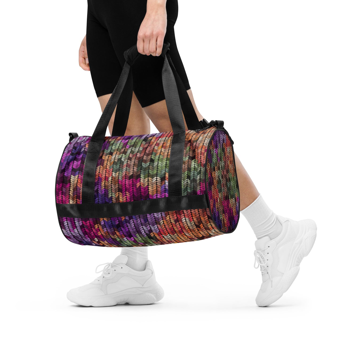 Knit n FullColor All-over print gym bag