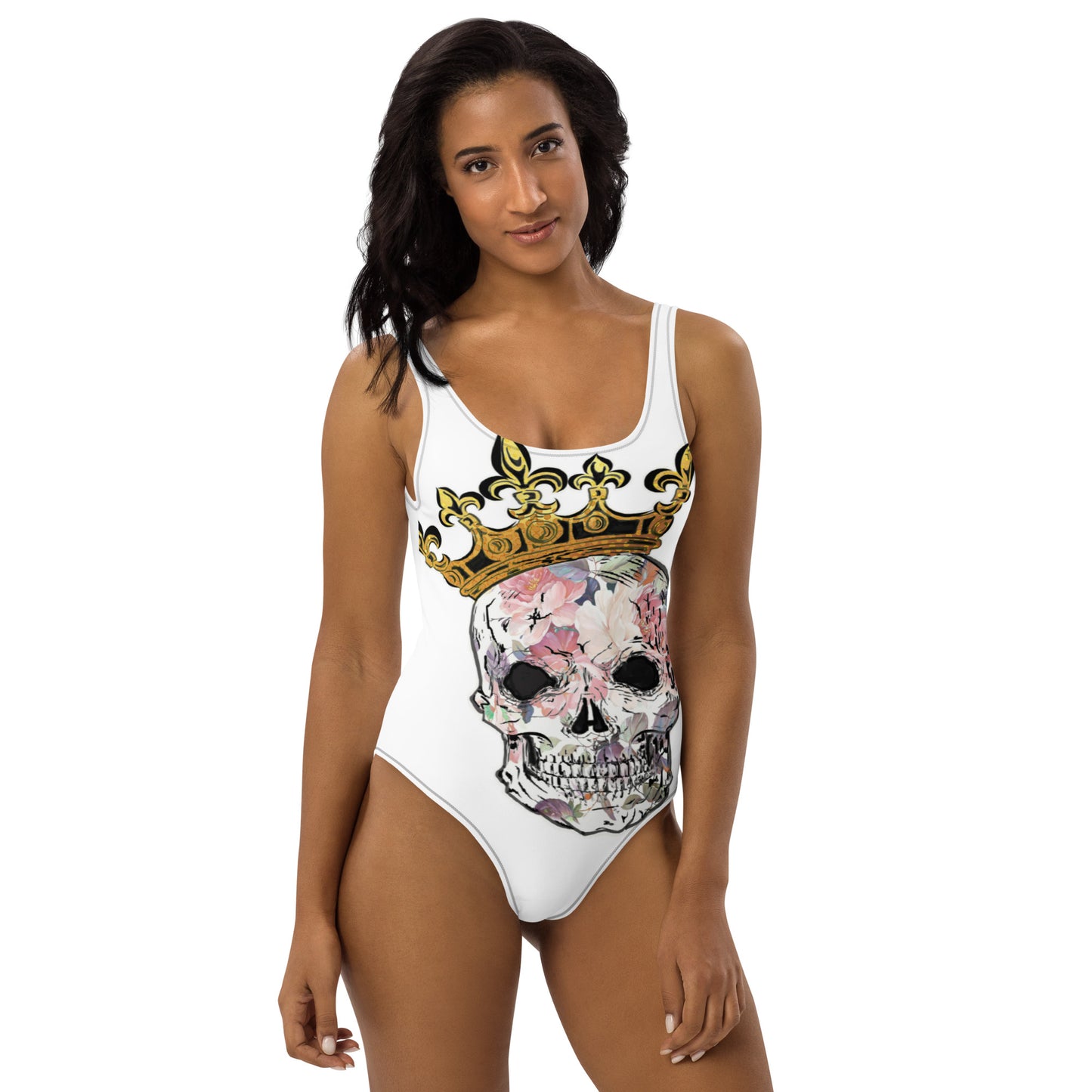 Heavy wears the Crown One-Piece Swimsuit