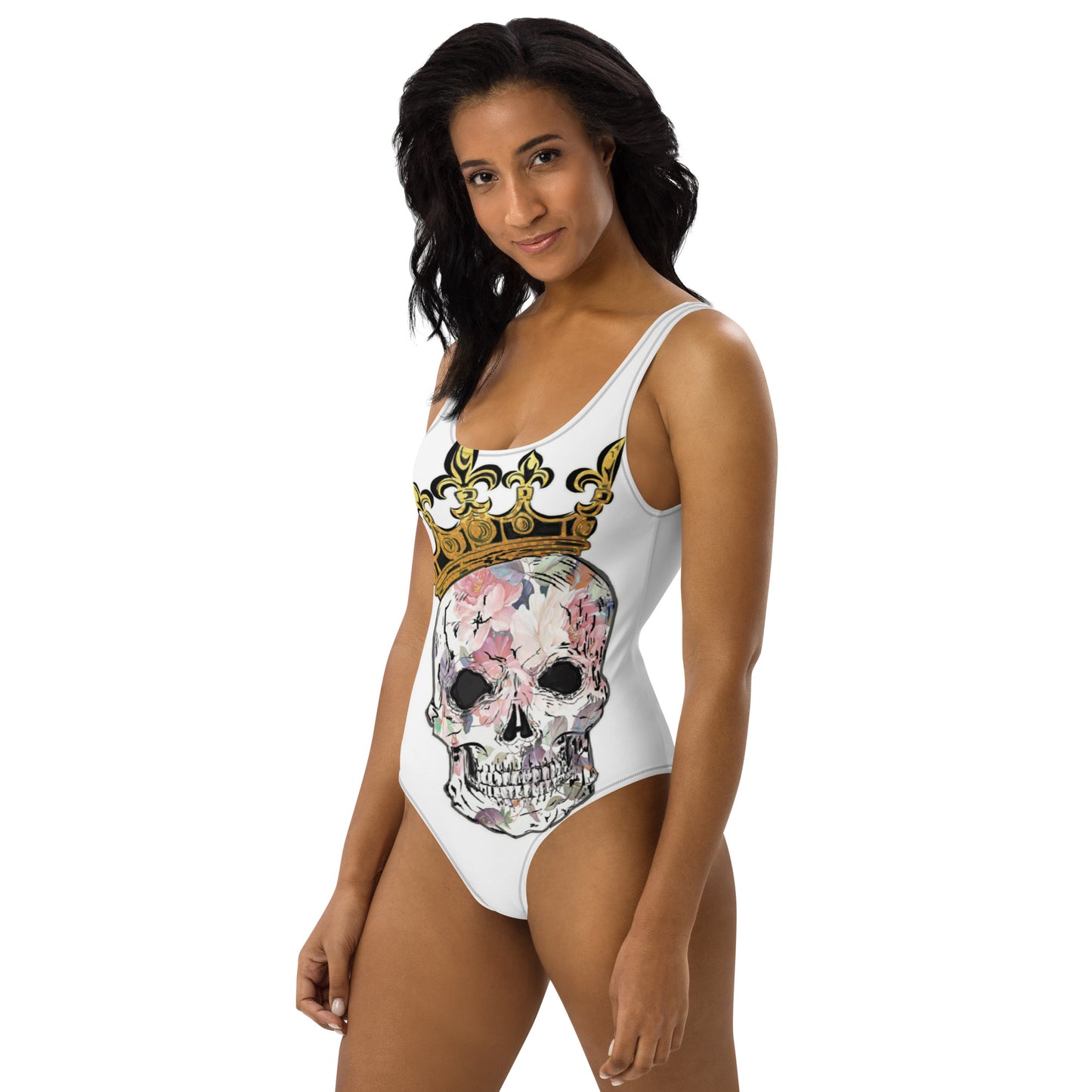 Heavy wears the Crown One-Piece Swimsuit