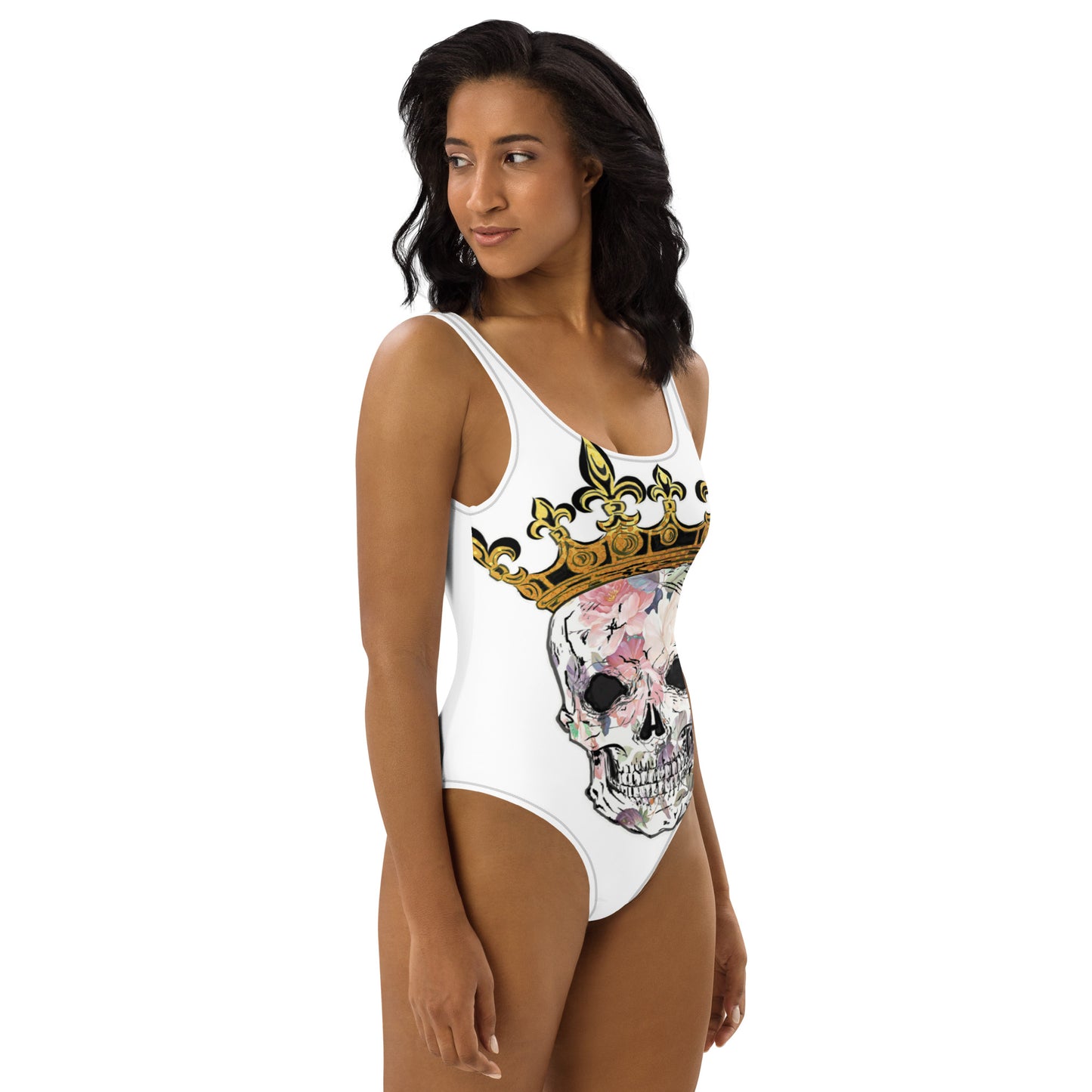 Heavy wears the Crown One-Piece Swimsuit