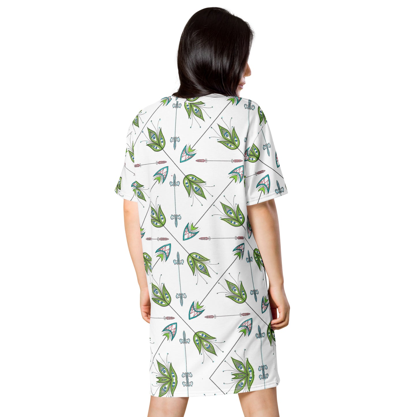 Deco Arrows T-shirt dress