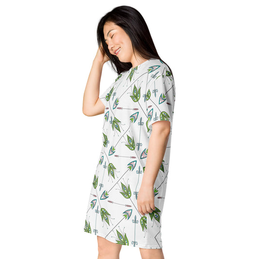 Deco Arrows T-shirt dress